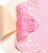 Papyrus 8 Sheet Tissue Paper (Pink and Peach with Rose Edges) for Crafts, Gifts, Decorations, DIY and More