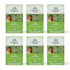 Organic India Tulsi Moringa Herbal Tea, Stress Relieving & Nourishing, Vegan, 18 Infusion Bags, 6 Pack