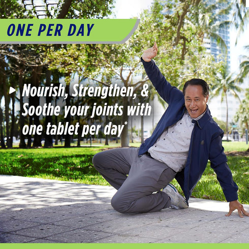 Immune 30 Osteo Bi-Flex One Per Day Vitamin D Supplement, Improve Joint Function, Support Bone and Health, Coated