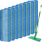 8 Pack Upgrade Mop Head Replacement for Libman Freedom Spray Mop, Microfiber Reusable & Washable Pads (Blue)