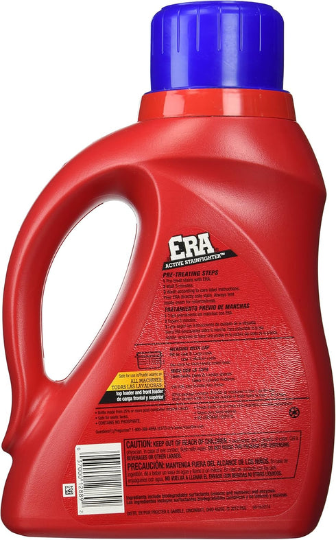 Era Regular Liquid Laundry Detergent, 50 Ounce