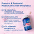 Mommy's B6 B12, (45 Bliss Prenatal Multivitamin + Probiotic for Women w/ Folic Acid, Supports Baby Development & Mom's