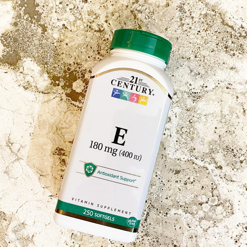 21st Century E 400 I.U. (Dl-Alpha) Softgels, 250 Count