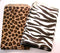 100 Small Paper Bags, 4" X 6", 50 Cheetah Leopard & 50 Zebra Print, Holiday Gift Wrap