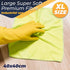 Microfibre Cleaning Cloth, White, Pack of 10, Large Size: 40x40cm, Super Soft Premium Streak Free Washable Cloth Duster