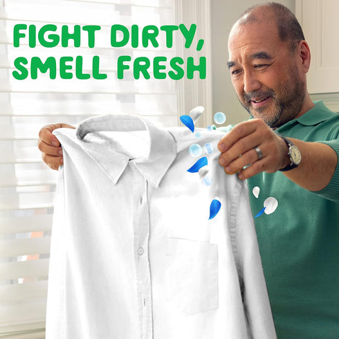 Gain Ultra Oxi Liquid Laundry Detergent, 107 Loads, 154 Fl Oz, Waterfall Delight Scent, HE Compatible
