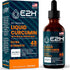 E2H Liquid Turmeric Curcumin for Better Absorption - Natural Joint Support - Turmeric Root Extract with Black Pepper