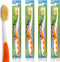 MOUTHWATCHERS Dr Plotkas Extra Soft Bristle Toothbrush - Manual Soft Toothbrush for Sensitive Teeth, 4 Count
