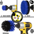 Kayak Cleaning Supplies Drill Brush Kit for Hull, Deck, Fiberglass, Carpet, and Seats