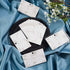 PH PandaHall 100pcs Hair Bow Holder, Marble Pattern Hair Clip Display Cards with 100pcs OPP Bags
