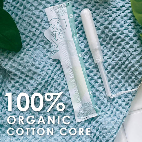 Multipack, 42 Count 2 Packs (84 Count L. Cotton Tampons Regular/Super Absorbency Free from Chlorine Bleaching