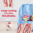 BioSwiss 24 Count Bacon Shaped Self Adhesive Bandages - Fun First Aid Kit for Kids