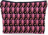 Preppy Pink Makeup Bag, Women's Zipper Pouch for Travel Toiletry, Gifts for Monkey Lovers Teen Girls