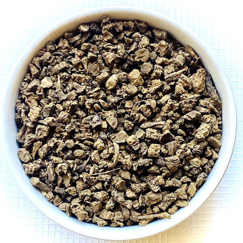 Organic Premium Valerian Root Cut Sifted - 2oz The Bloomin Herb Shoppe Valeriana wallichii Fresh Potent Tea Tincture