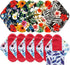 7pcs Reusable Menstrual Pads Set, Including 1 Mini Wet Bag + 6 Washable Cloth Pads for Women