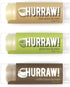 Hurraw! Organic Chai Spice, Green Tea, Coffee Bean Lip Balms, 3 Pack Bundle, Vegan & Cruelty Free