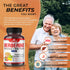 Premium Berberine 12,200MG with Cinnamon, Milk Thistle, USA Made, Promotes Liver Function, Gut Health (150 Count)