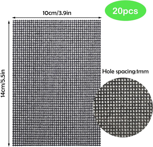TNTIWQ 30Pcs 5.5 4 Inch Scale(30) Cleaning Screens for Toilets Cleaner Hard Water x Flexible Scrubbing Pads