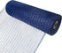 2 Rolls Navy Blue Deco Mesh Ribbon, 10 in x 30 ft with Blue Foil Wire for Christmas Wreath Decoration