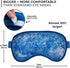 Thrive Hot & Cold Gel Eye Mask for Sleep, Azure, 1 Count, Reusable Ice Pack for Eyes