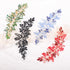 Kercisbeauty Bride Hair Accessories Black Crystal Hair Vine Gold Headband Evening Party Prom Women Hair Piece Vintage Wedding (Black)