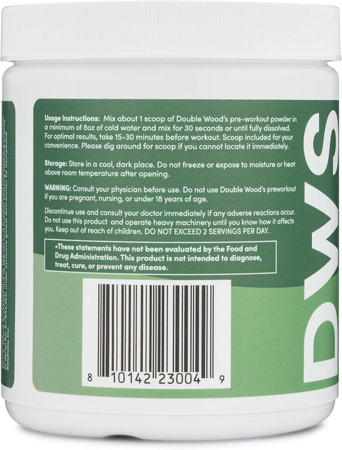 Pre Workout Powder for Men & Women (30 Servings) with Caffeine, Beta Alanine, L-Citrulline, and More