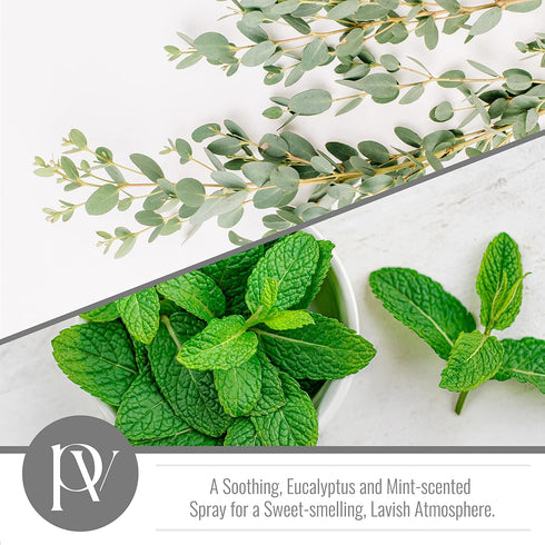 Room Spray, 100% Natural Essential Oil Bathroom Air Freshener, Long Lasting Non Toxic Deodorizer, Garden Mist, 8 Fl. Oz