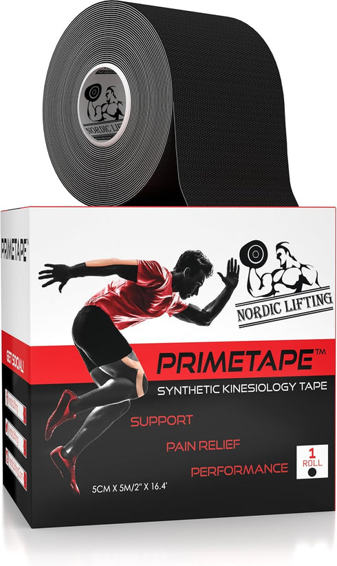 Kinesiology Tape for Pro Sports & Athletic Taping, 2" X 16.4' Uncut Roll