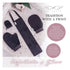 Seraphic Skincare 4-Piece Self Tanner Kit - Includes Premium Exfoliating Mitts and Applicator Belt for Perfect Tan