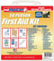 Rapid Care First Aid 8050-09-1P 50 Person OSHA Compliant Poly First Aid Kit, 230 Pieces
