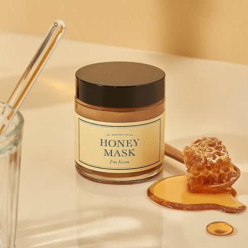 I'm from Honey Mask | 1.01 Fl Oz Wash Off Face Mask | 38.7% Korean Honey for Deep Moisturization
