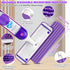 SEVENMAX Microfiber Spray Mops for Floor Cleaning - 3 Washable Pads for Swiffer Powermop