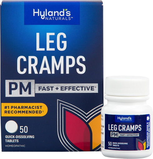 Hyland's Leg Cramps PM - 50 Tablets Each, Pack of 4