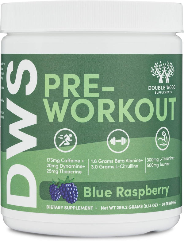 Pre Workout Powder for Men & Women (30 Servings) with Caffeine, Beta Alanine, L-Citrulline, and More