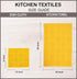 AMOUR INFINI Terry Dish Cloths, Set of 8, Highly Absorbent, Quick Dry Dish Rags for Cleaning & Drying Dishes