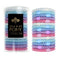 Pastel Hair Ties for Thick Hair, 15 Pack, No-Crease Bands with Strong Hold, Soft Spring Colors | L. Erickson