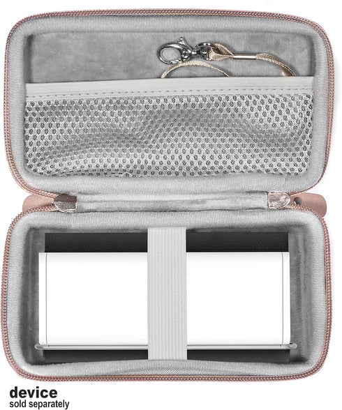 Blood Pressure Monitor Case - Compatible with QardioArm, Compact Lightweight with Mesh Pocket and Detachable Wrist Strap