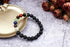 Thumb Worry Stone, Healing Crystal Pocket Palm Stone (Golden Swan)