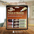 Parker & Bailey Furniture Touch-Up Markers, Set of 3, Brown (220002)