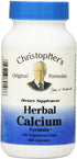 Dr Christopher's Herbal Calcium Formula, 400 mg, 100 Count