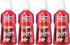 Lavoris Mouthwash Original Cinnamon Flavor, 15 oz Bottles, 4 Piece Set, 443 ml