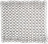 Chainmail Scrubber for Cleaning Cast Iron Cookware - 4" x 4", Made in the USA