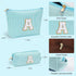 Skincare for Girls 10-12, Personalized Initial Makeup Bag, Travel Toiletry Bag, Birthday Gifts for Women