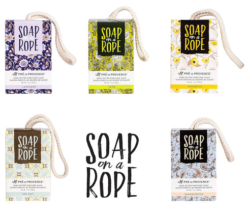 Pre de Provence Lavender Soap On a Rope, 200 Gram