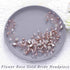 Unicra Bride Flower Wedding Hair Vine, Crystal Bridal Piece Rhinestone Jewelry Bead Headpiece for Women