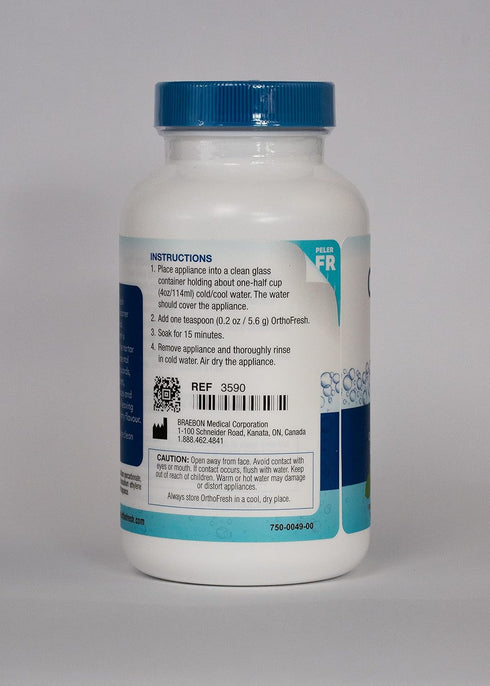 OrthoFresh Professional Cold Water Dental Appliance Cleaner