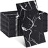 Zonon 50 Pcs Black Marble Guest Towel Disposable Bathroom Paper Napkins Decorative Hand