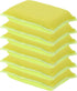 Microfiber Sponges for Dishes, Non-Scratch Heavy Duty Kitchen Sponges, Multi-Purpose Cleaning Supplies, Pack of 6