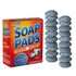 SCRUBIT 20 Pack Steel Wool Soap Pads, Pre-Soaped Metal Scouring Cleaning Pads for Dishes, Pots, and Ovens