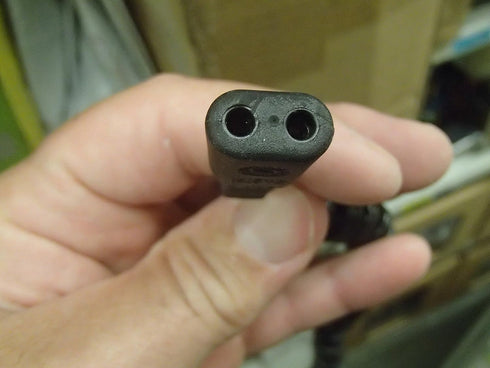 Power cord, fits electric shavers and electric razors.
